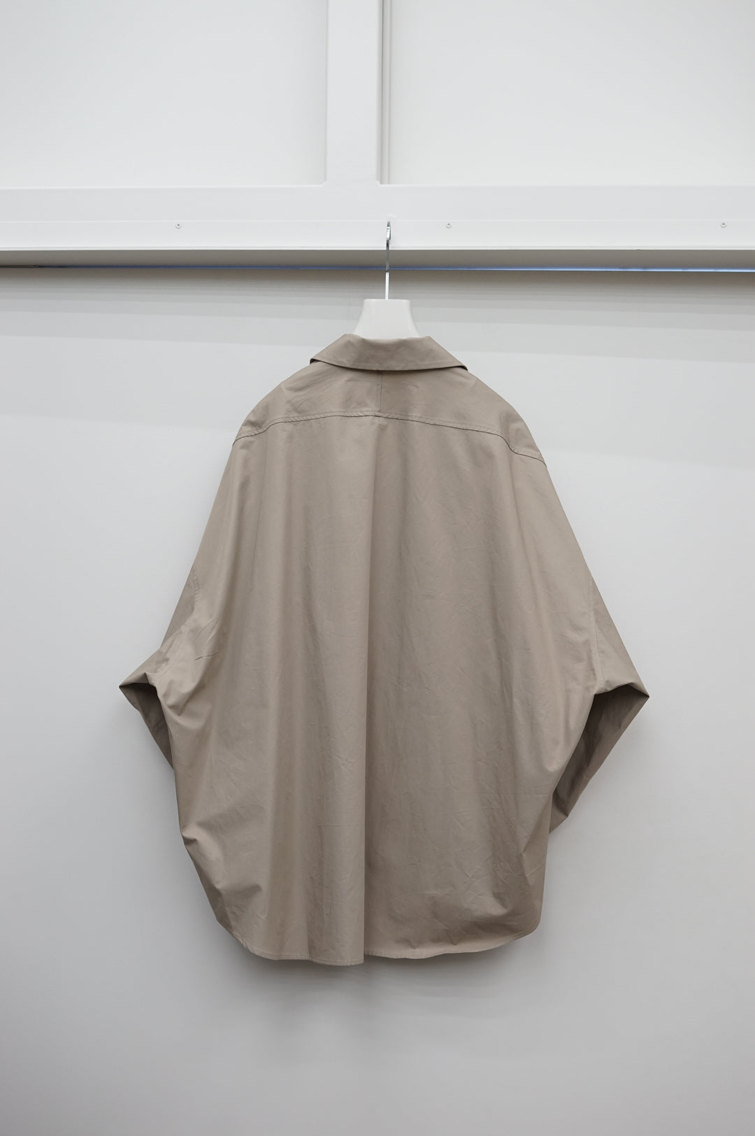 NONNOTTE / Draping Shirt 001 (Light Taupe)