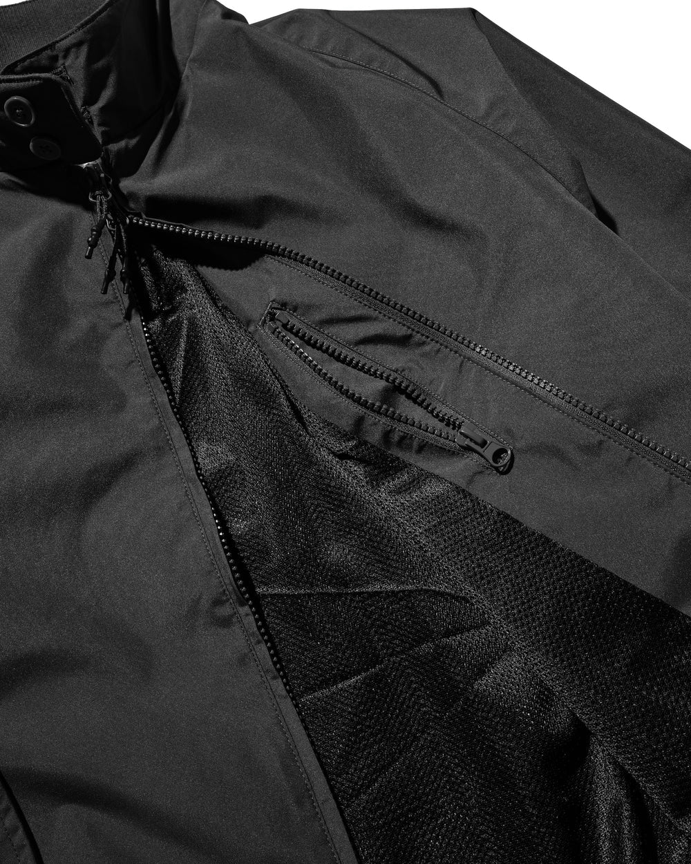 CLESSTE / +Phenix Windstopper® By Gore-Tex Labs Twill City Harrington Jacket (Black)