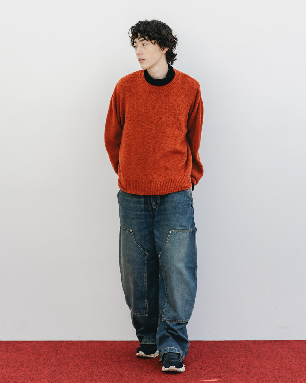 CLESSTE / Slub Pile Knit Pullover