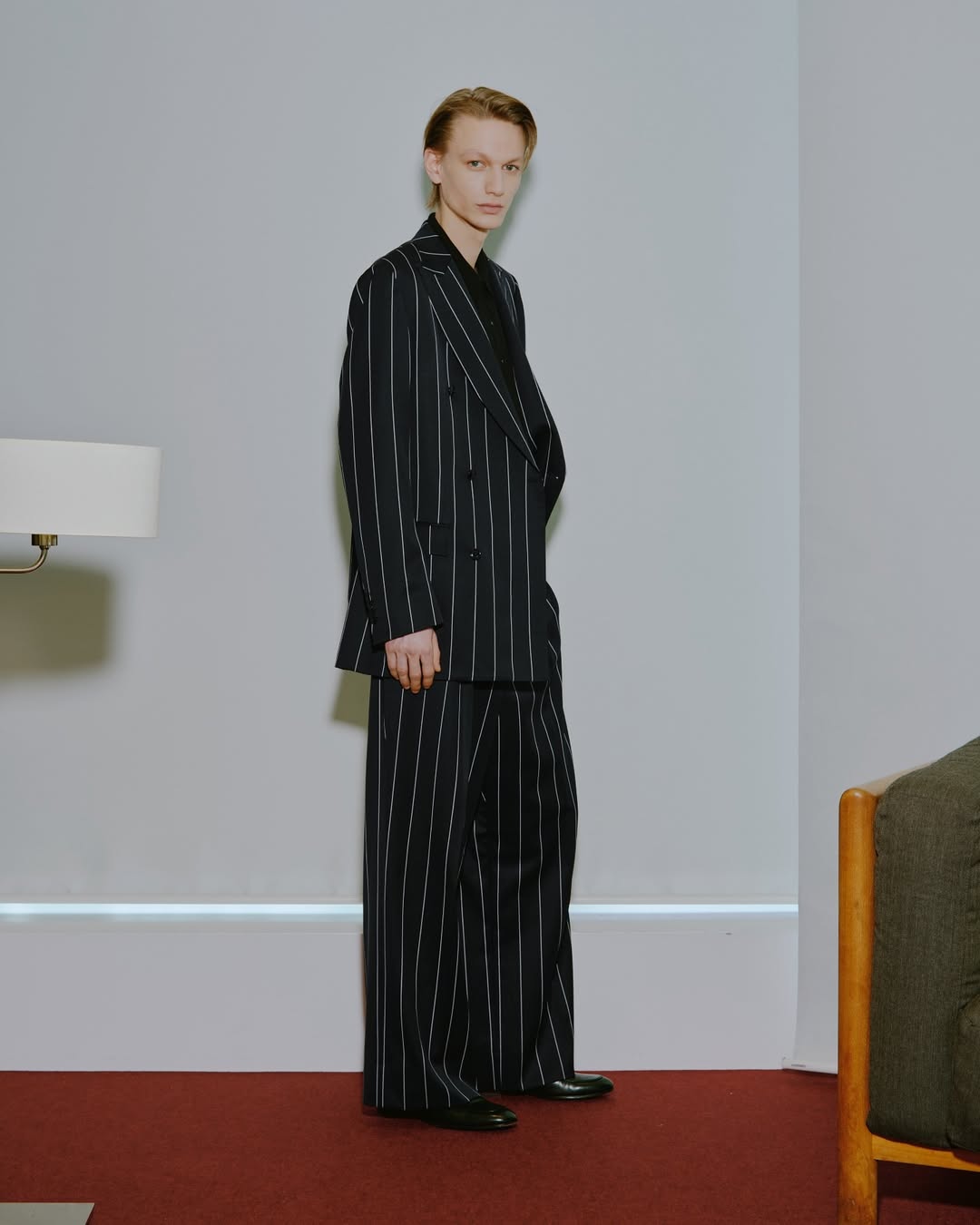 REVERBERATE / Suit Trousers (Stripe)