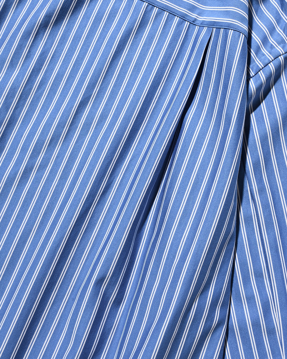 CLESSTE / 46G Knit Everyday L/S Shirt (Sax Blue Stripe)