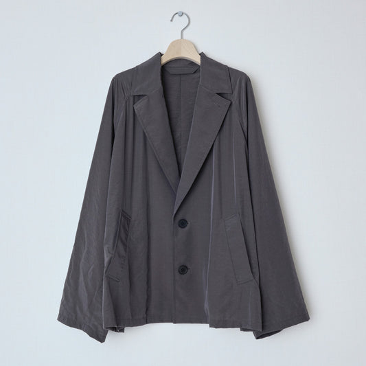 BLANC YM / Salt Shrink Cupro Jkt (Brown)