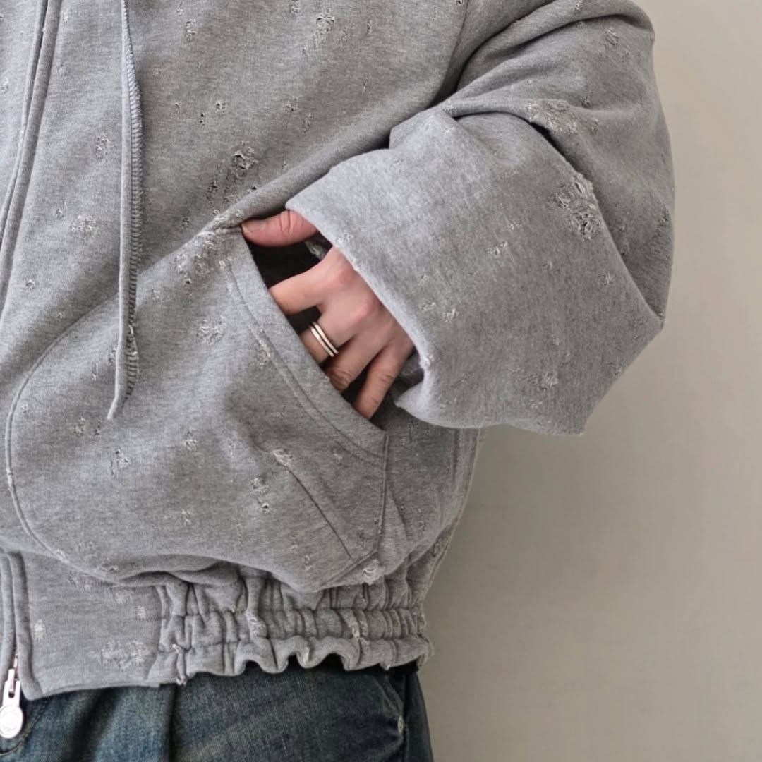 SHINYAKOZUKA / Old Style Zip Up Hoodie