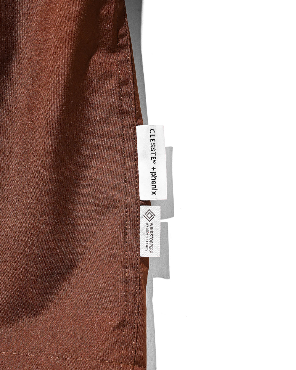 CLESSTE / +Phenix Windstopper ® By Gore-tex Labs City Fishtail Parka With Liner Jacket (Chocolate Brown)
