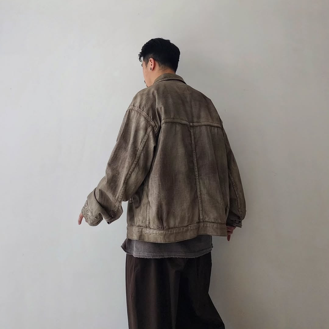 ANCELLM / Aging Denim Jacket