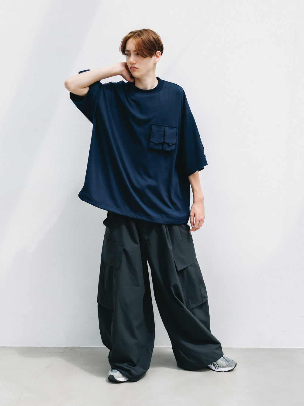 CLESSTE / Multi Pocket S/S T-Shirt (Navy)
