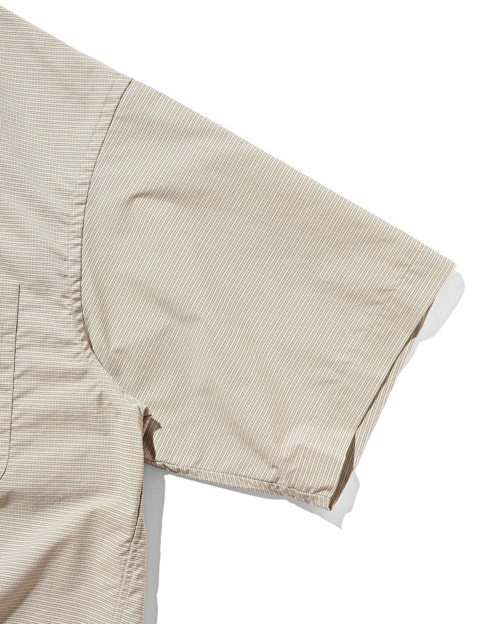 CLESSTE / Mini Plaid S/S Pullover Shirt (Beige)