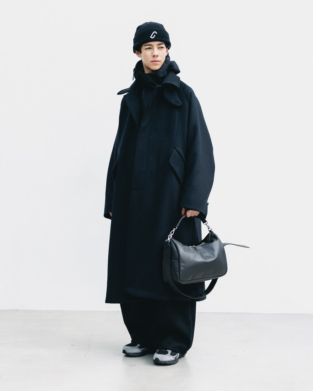 CLESSTE / Leather Day Off Bag (Black)