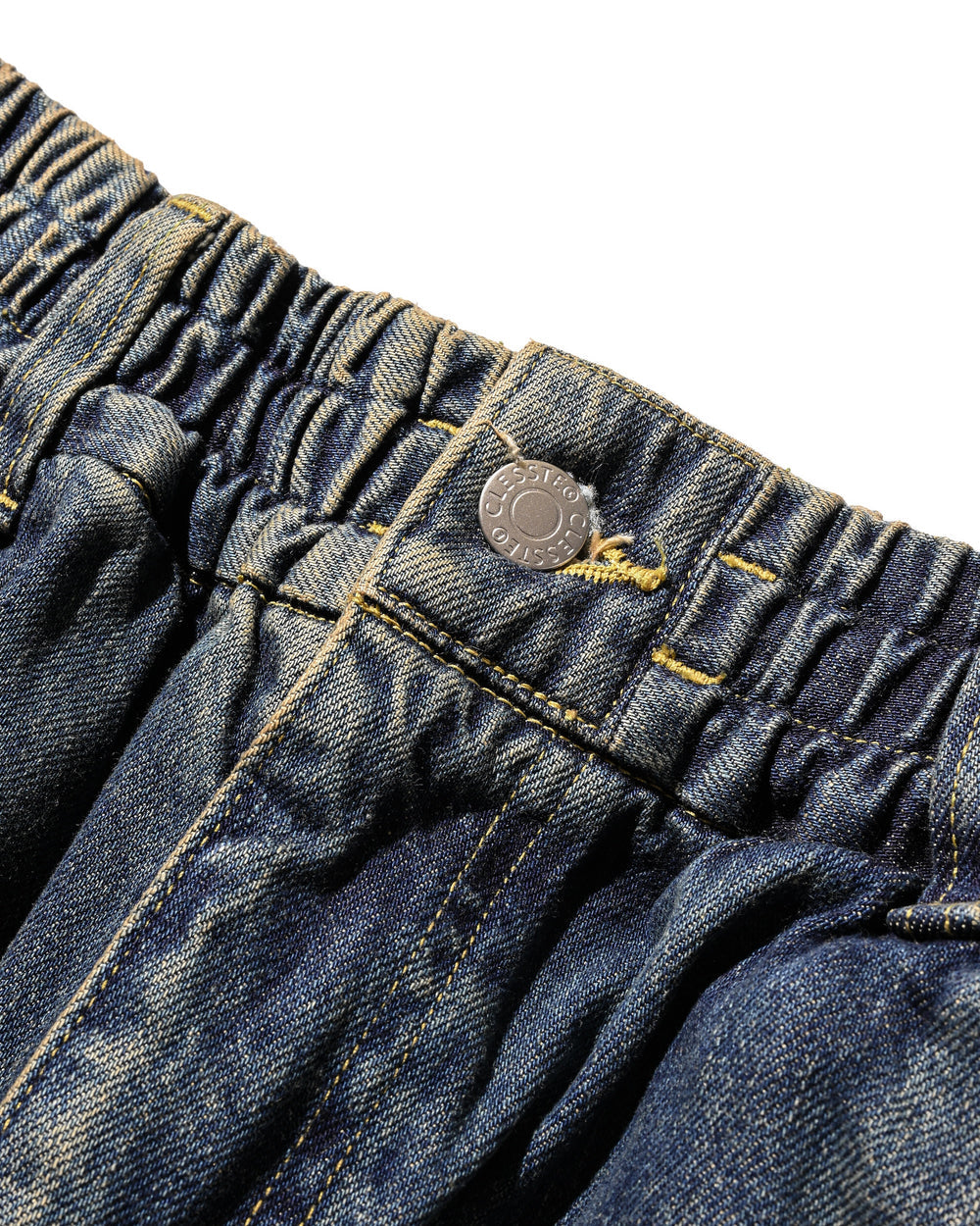 CLESSTE / Vintage Dyed Selvedge Denim Worker Pants (Vintage Indigo)