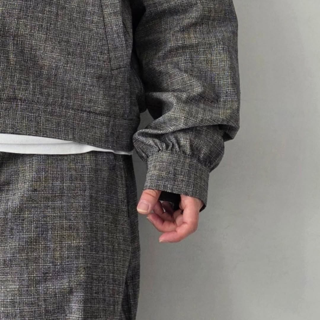 GANDER / Pennine Shirt SS26 (Black Speckled)