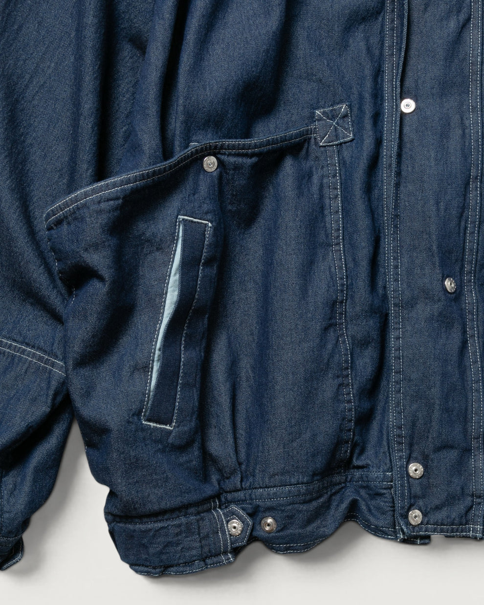 INNAT / Denim Hunter Hiker Jacket (One Wash Blue)