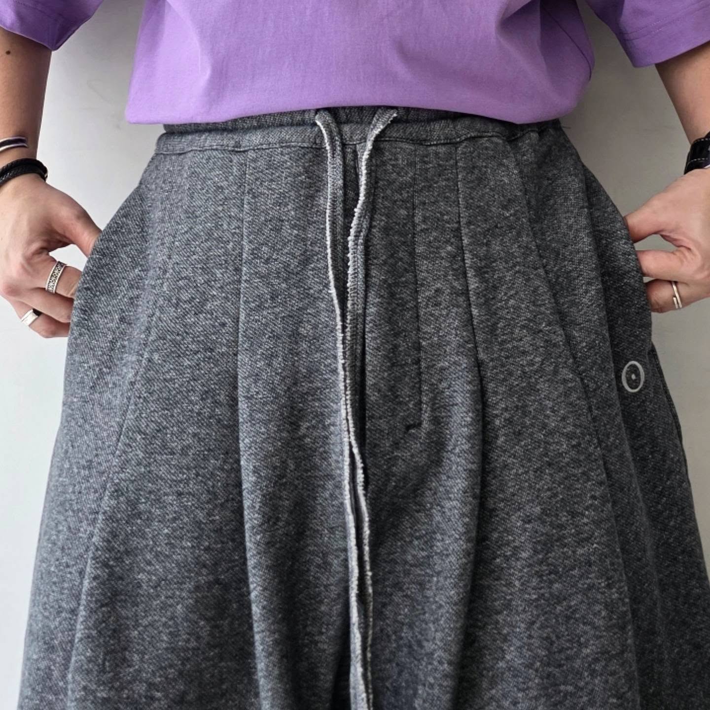 SHINYAKOZUKA / Ordinary Home Baggy Shorts (Charcoal)