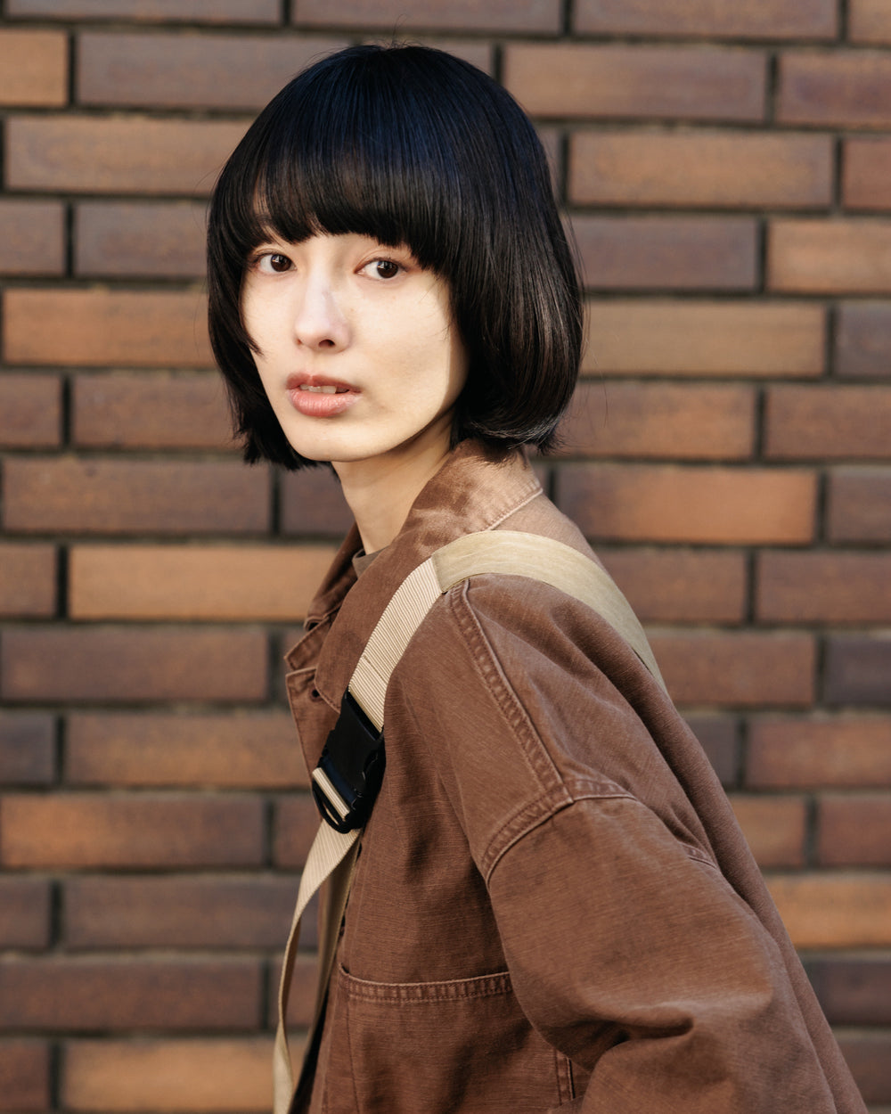 CLESSTE / Vintage Effect P-41 Jacket (Brown)