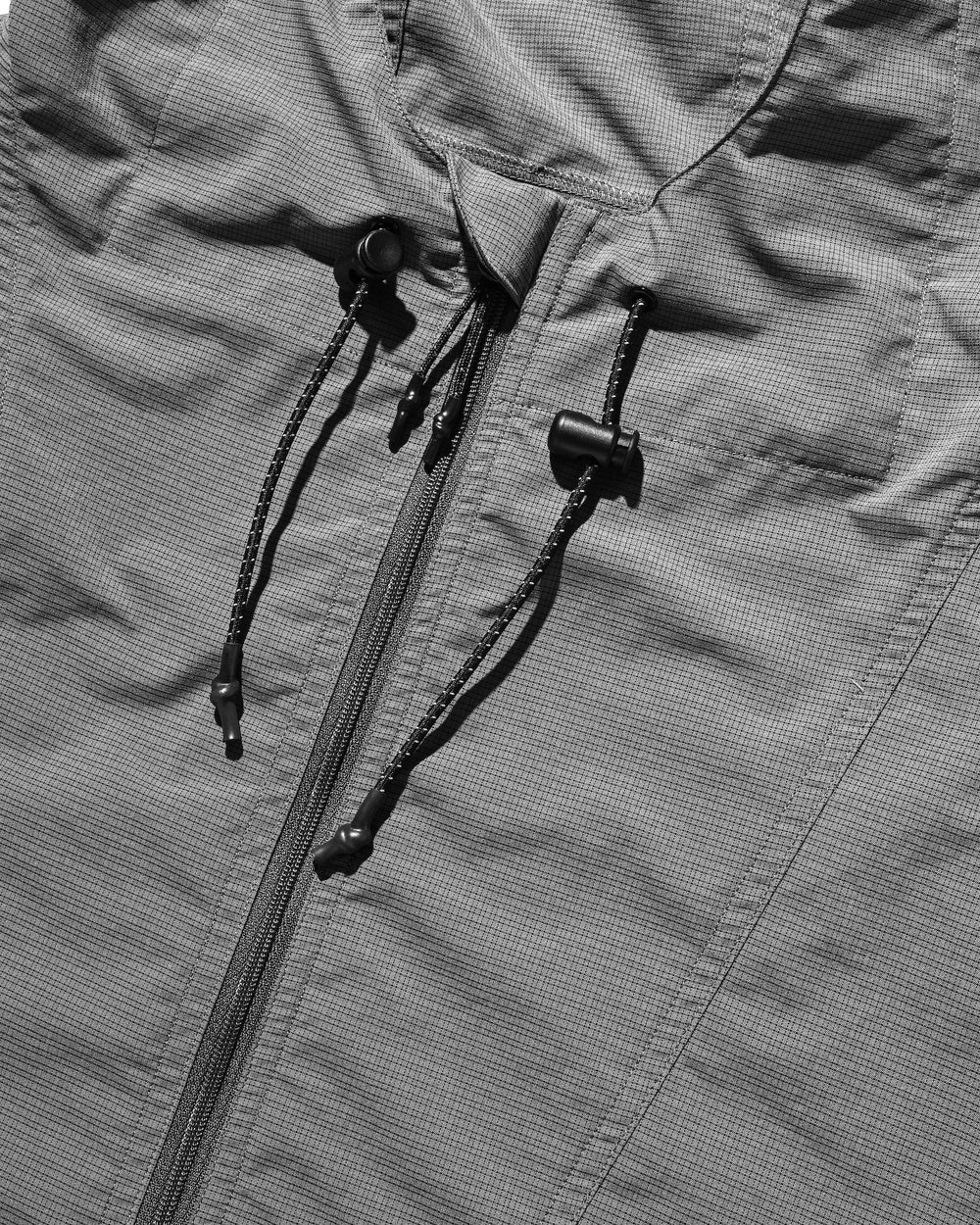 CLESSTE / Packable City Anorak Parka (Gray Mini Graph Check)