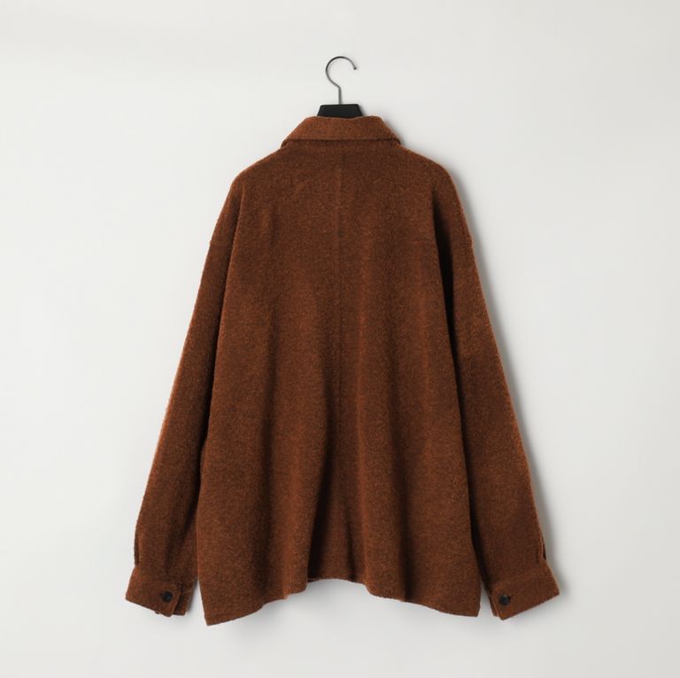 KANEMASA PHIL / 8G×32G Shirts Blouson (Chestnut Brown)