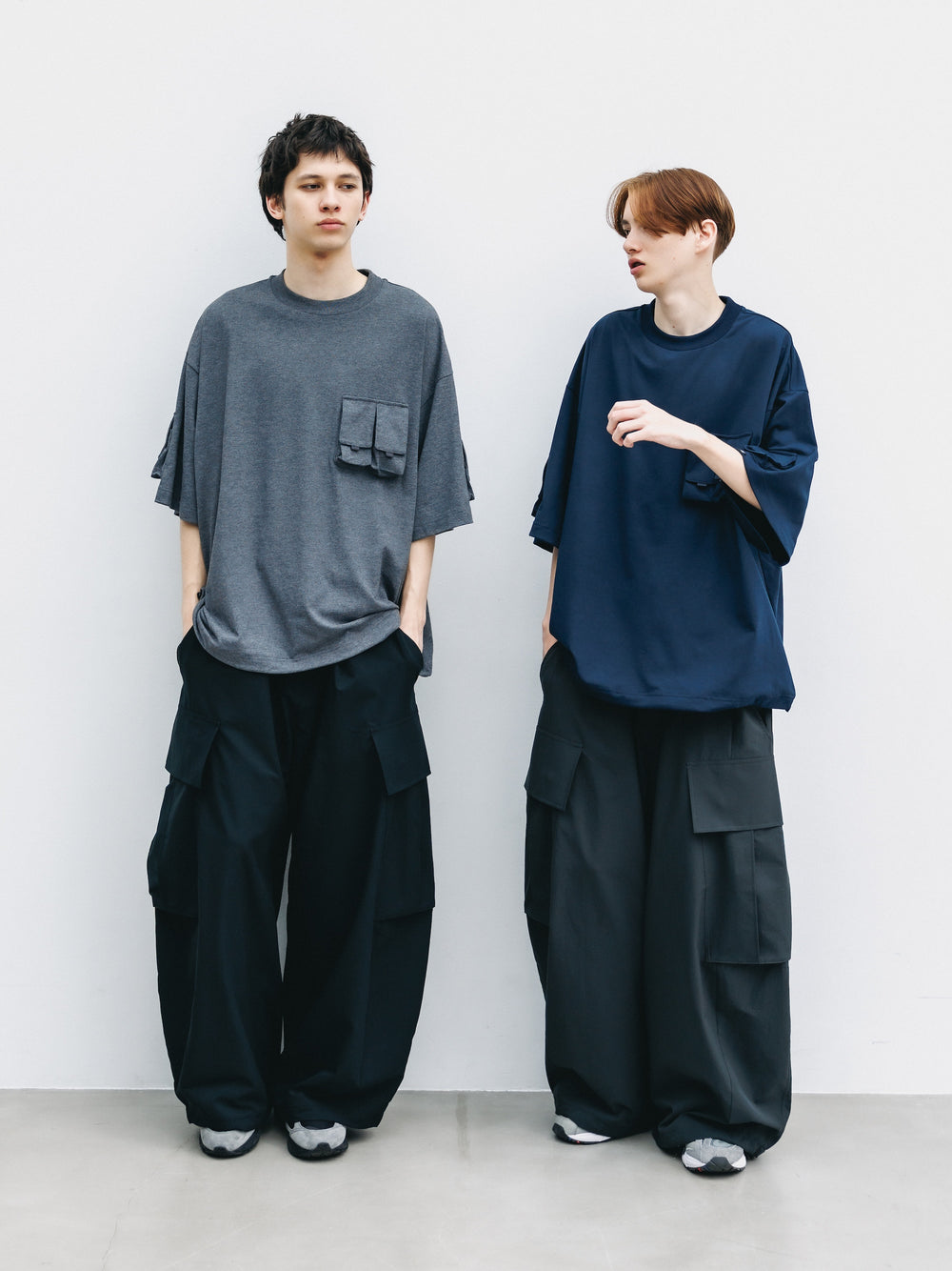 CLESSTE / Multi Pocket S/S T-Shirt (Gray)