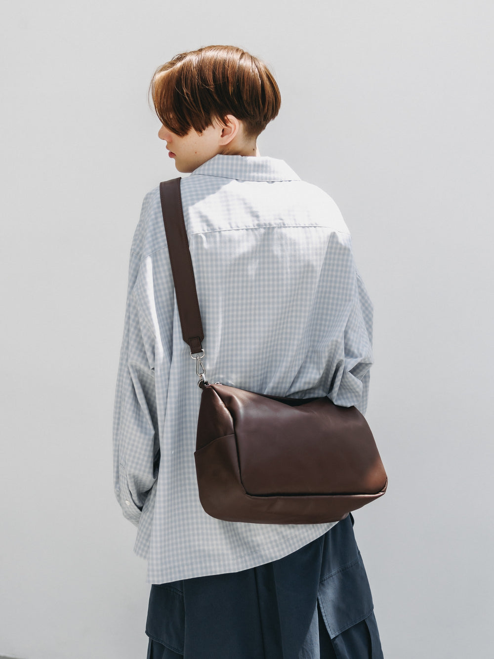 CLESSTE / Leather Day Off Bag (Brown)