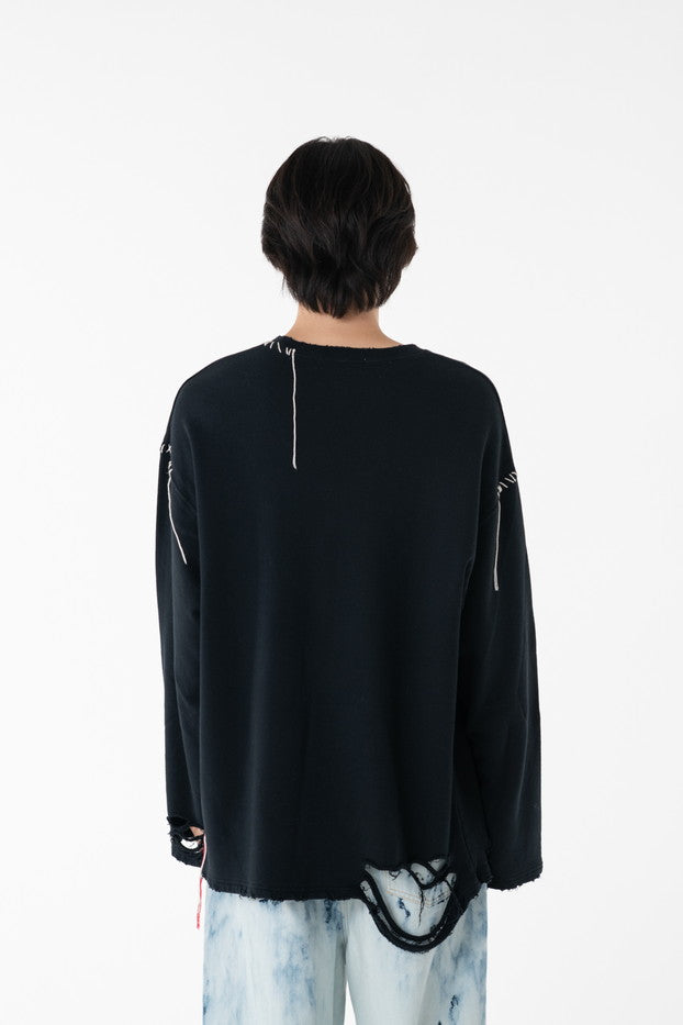 DISCOVERED / Looping Sweat (Black)