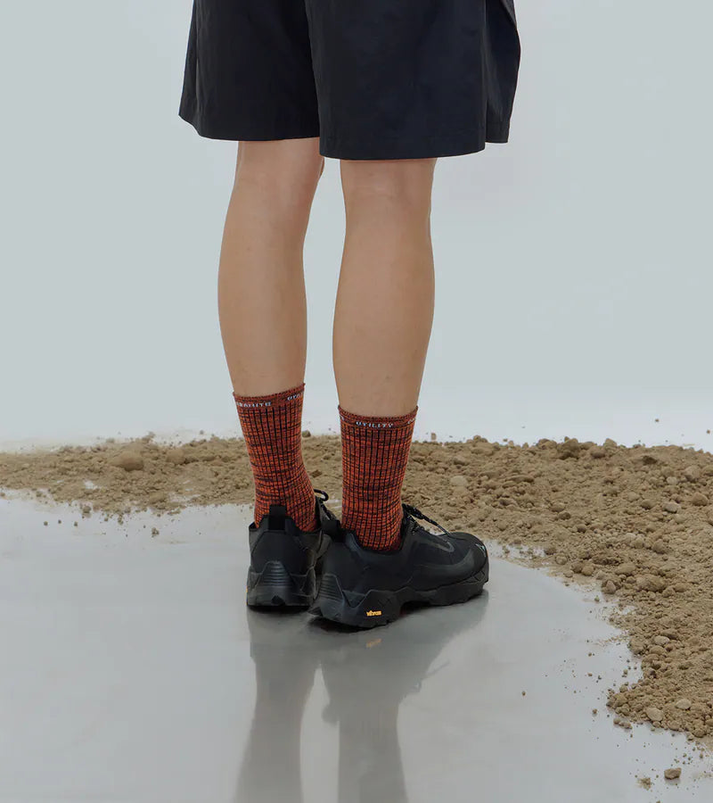 NOZZLEQUIZ / Burst Or. - Essential Mid Socks