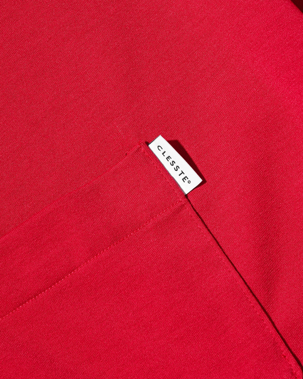 CLESSTE / Tech Pocket S/S T-Shirt (Red)