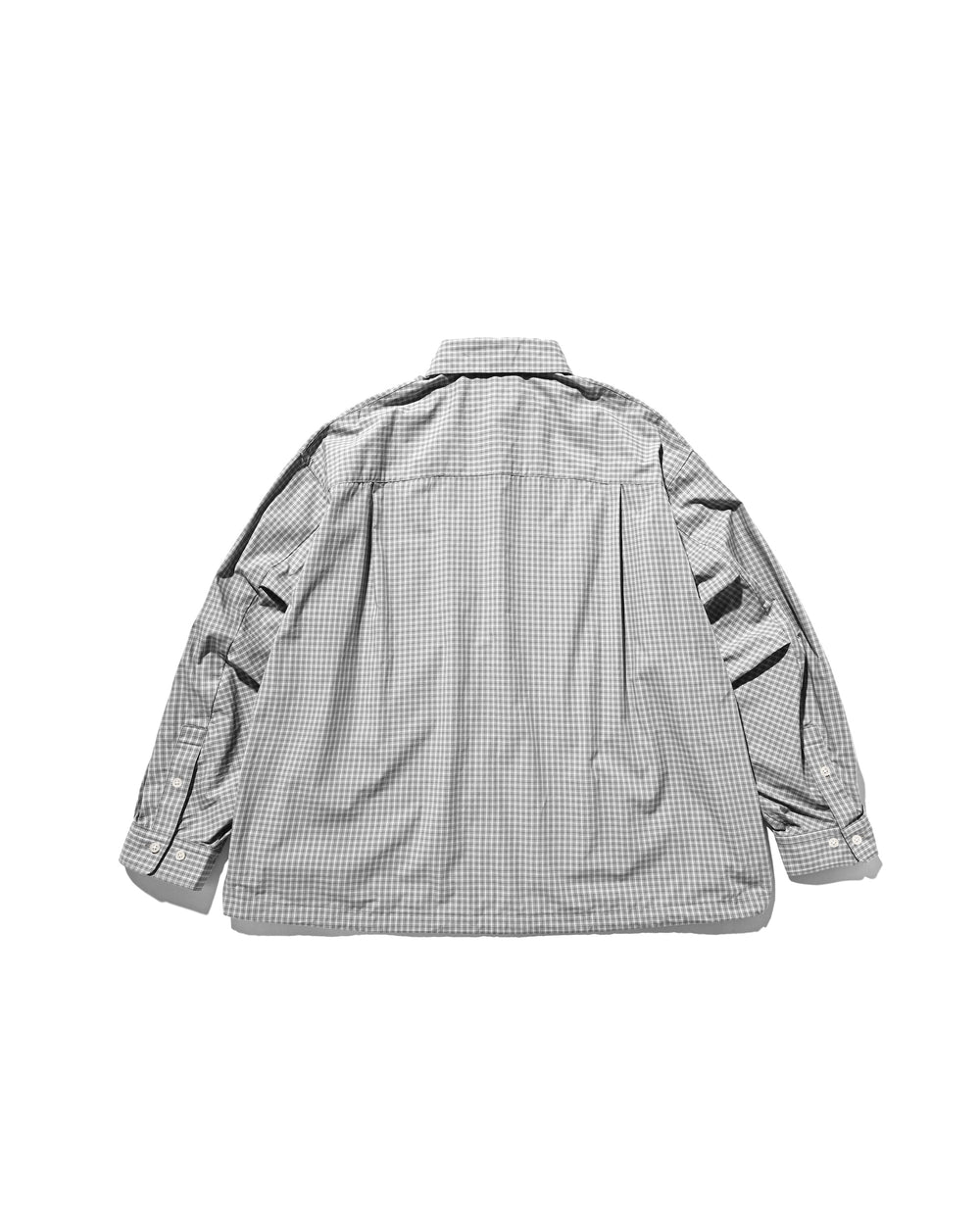 CLESSTE / Mini Plaid L/S Pullover Shirt (Gray)