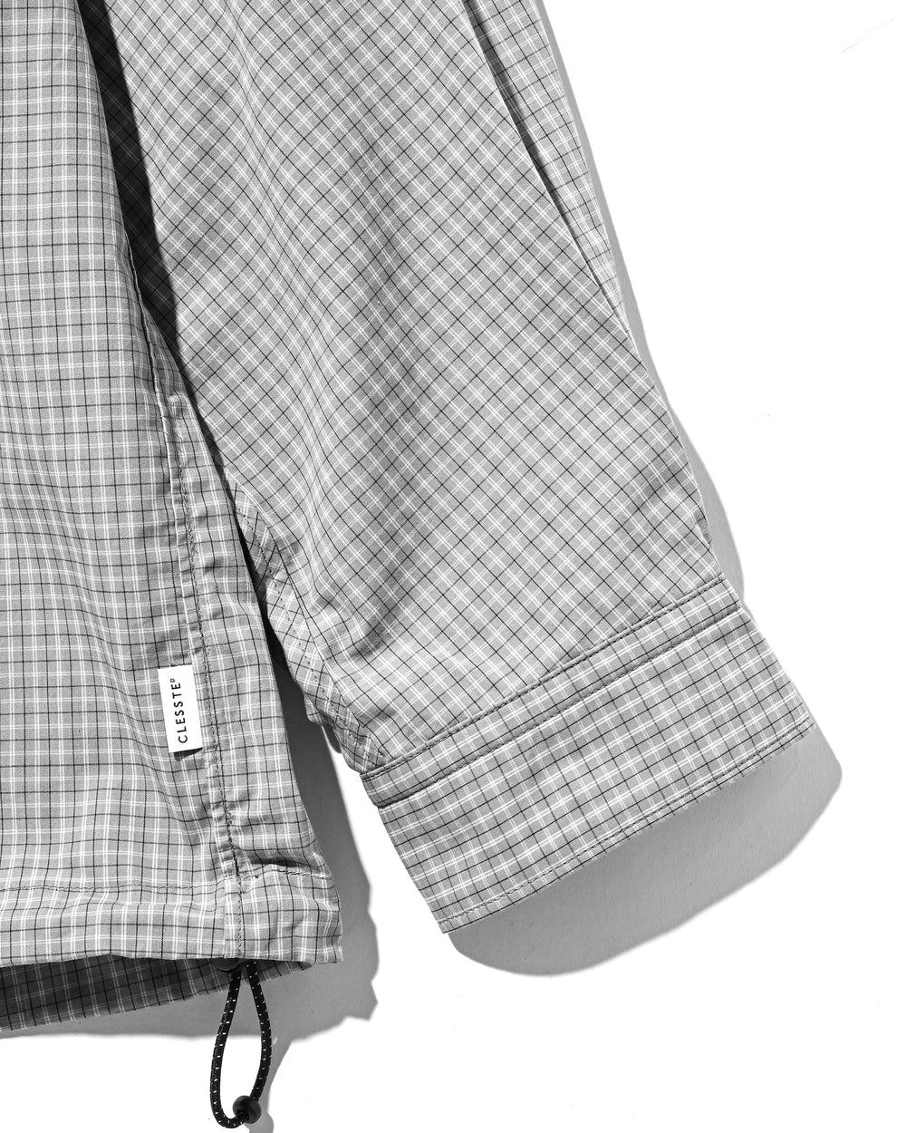 CLESSTE / Mini Plaid L/S Pullover Shirt (Gray)