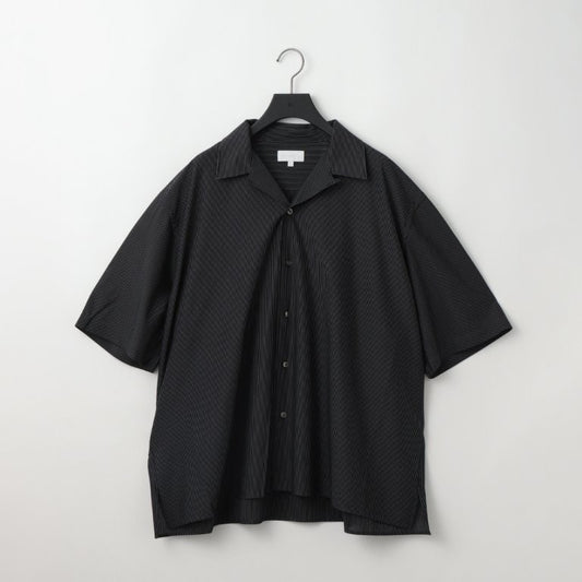 KANEMASA PHIL / 46G Stripe Ether Shirt (Black)