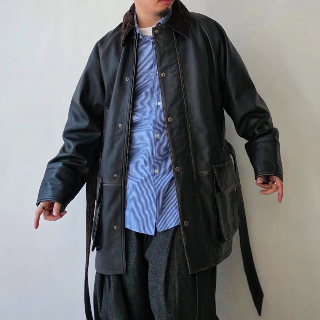 SABY / Horse Riding Jacket (India Lamb Leather)