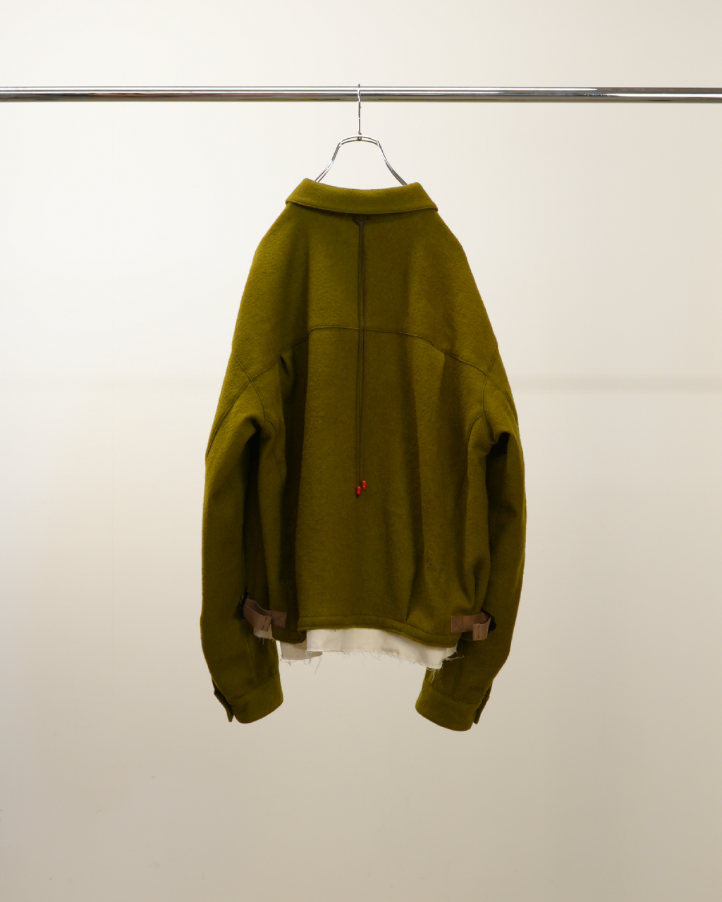 ANCELLM / Shrink Wool Layering Jacket