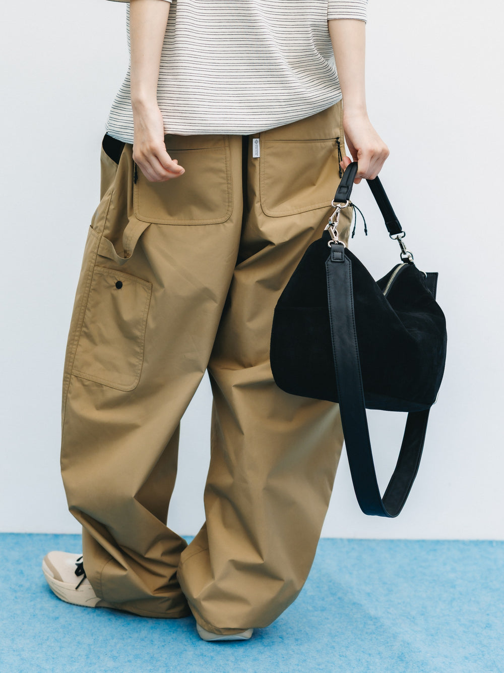 CLESSTE / Suede Day Off Bag (Black)