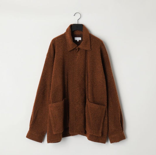 KANEMASA PHIL / 8G×32G Shirts Blouson (Chestnut Brown)