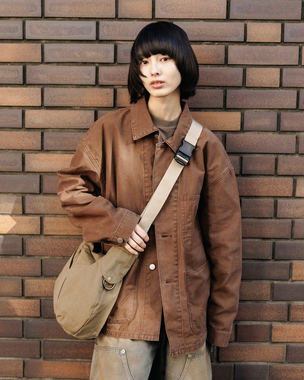 CLESSTE / Vintage Effect P-41 Jacket (Brown)