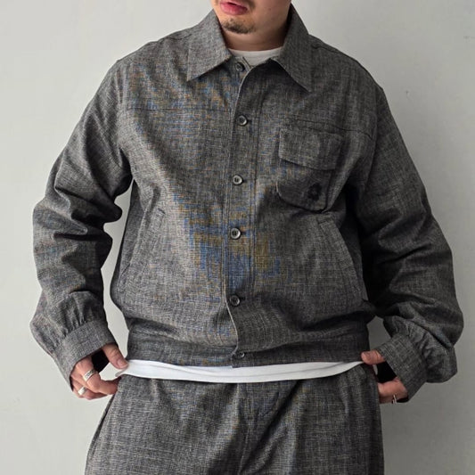 GANDER / Pennine Shirt SS26 (Black Speckled)