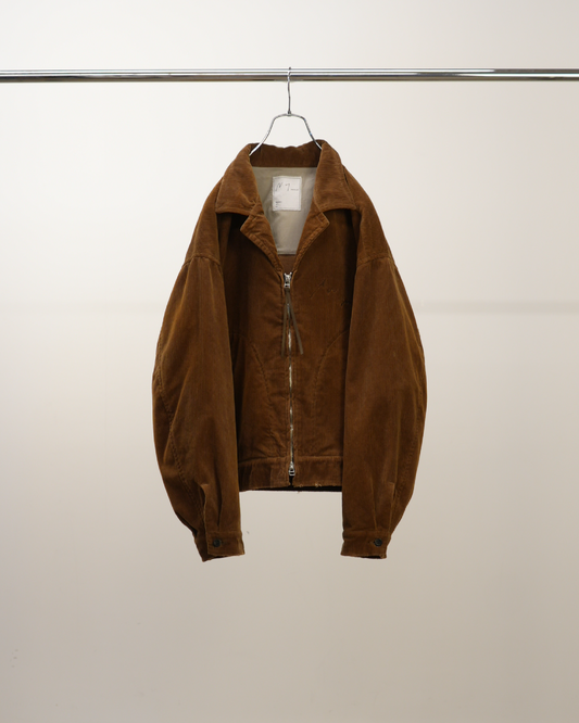 ANCELLM / Corduroy Zipup Jacket