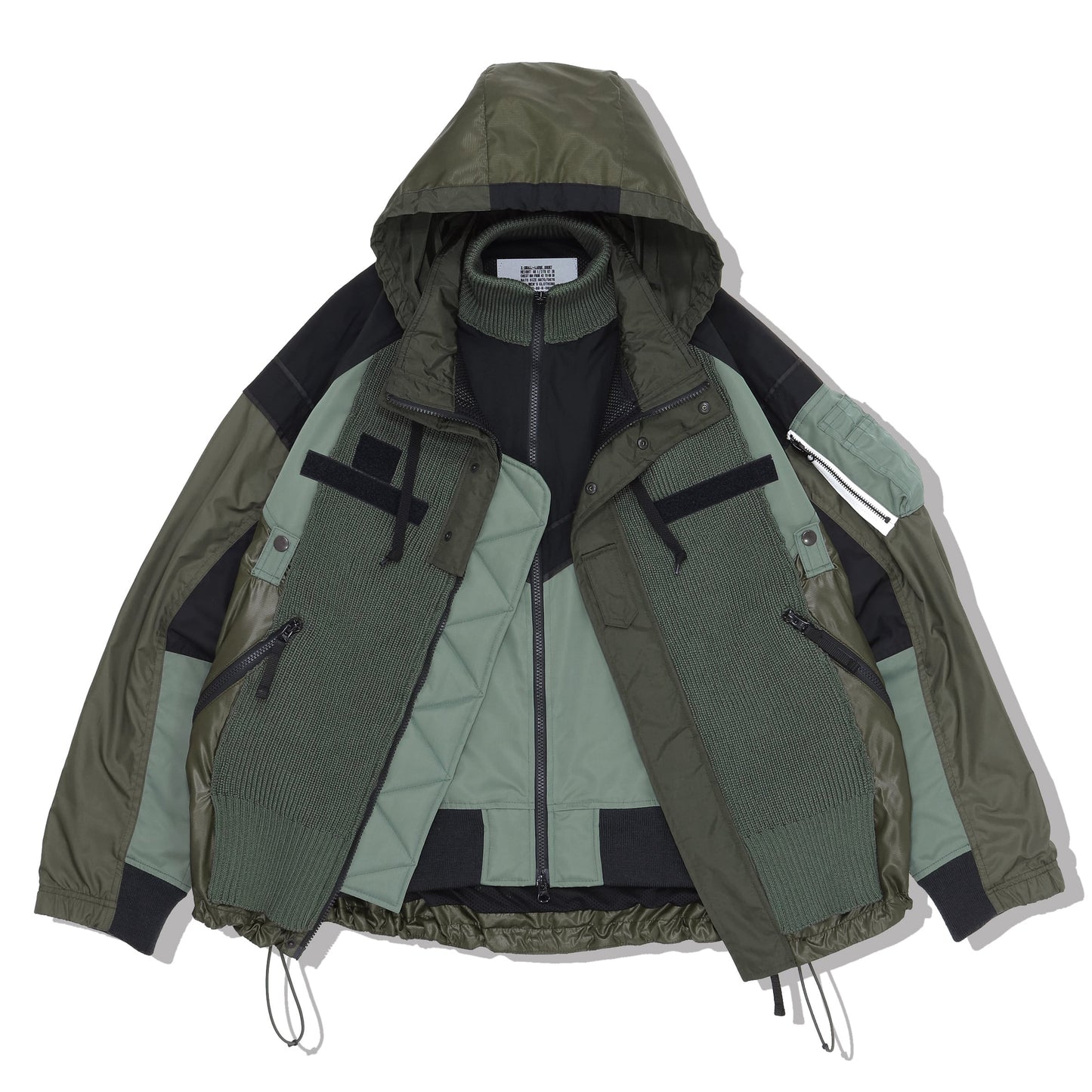 ELEPHANT TRIBAL FABRICS / Chaos Blouson