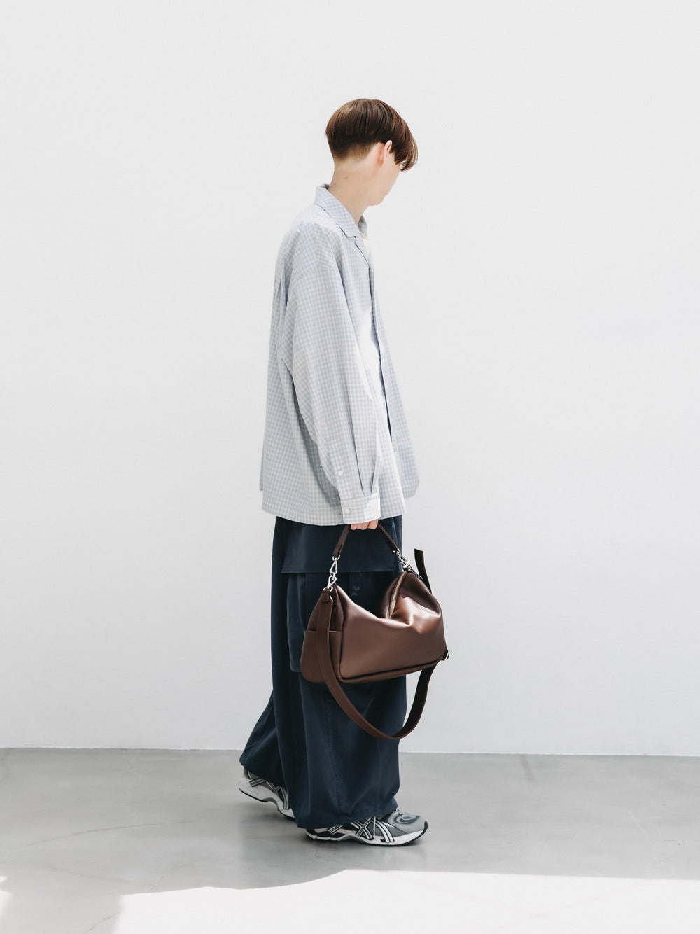 CLESSTE / Leather Day Off Bag (Brown)
