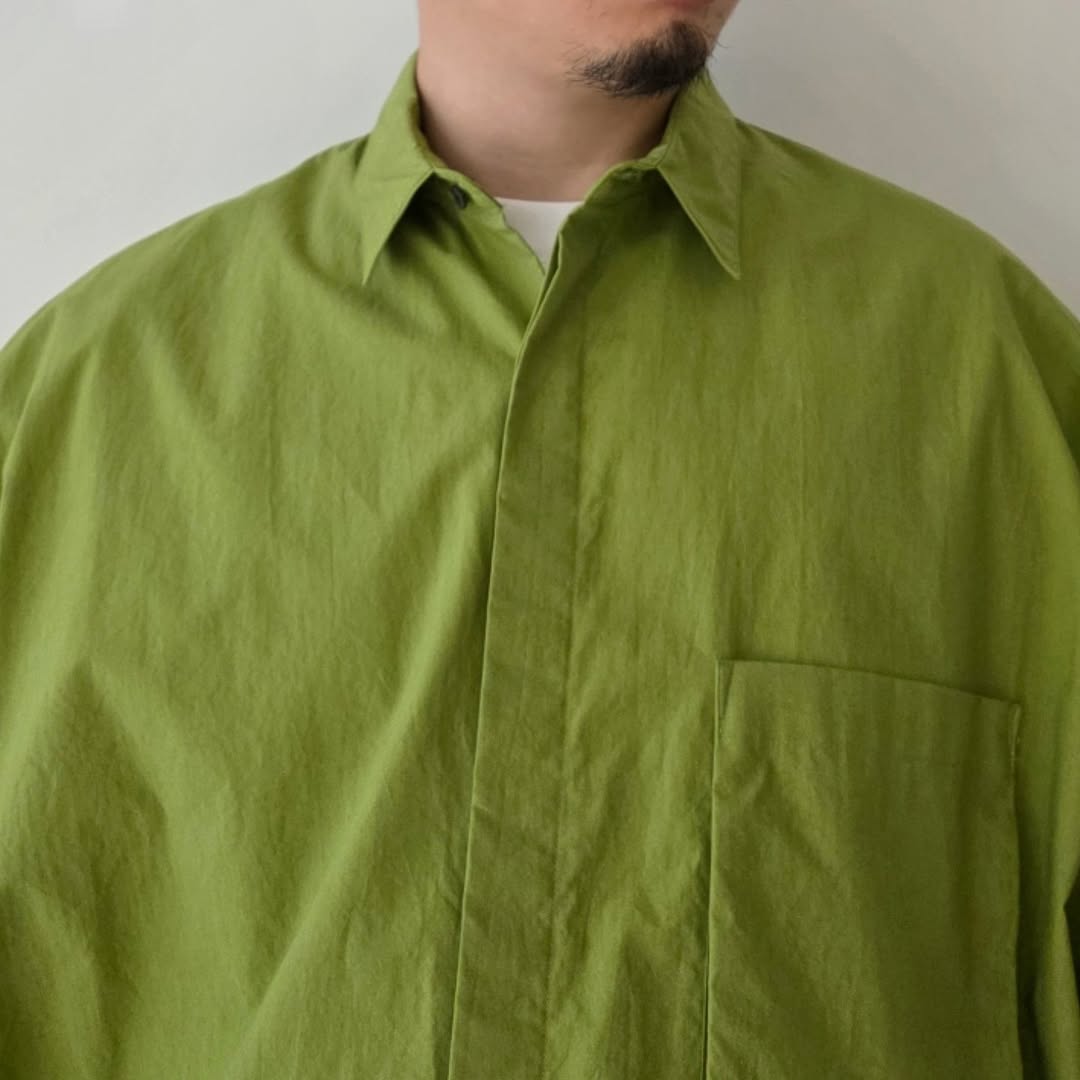 THE JEAN PIERRE / Signature 11XL Shirt(Typewriter)(Kiwi)