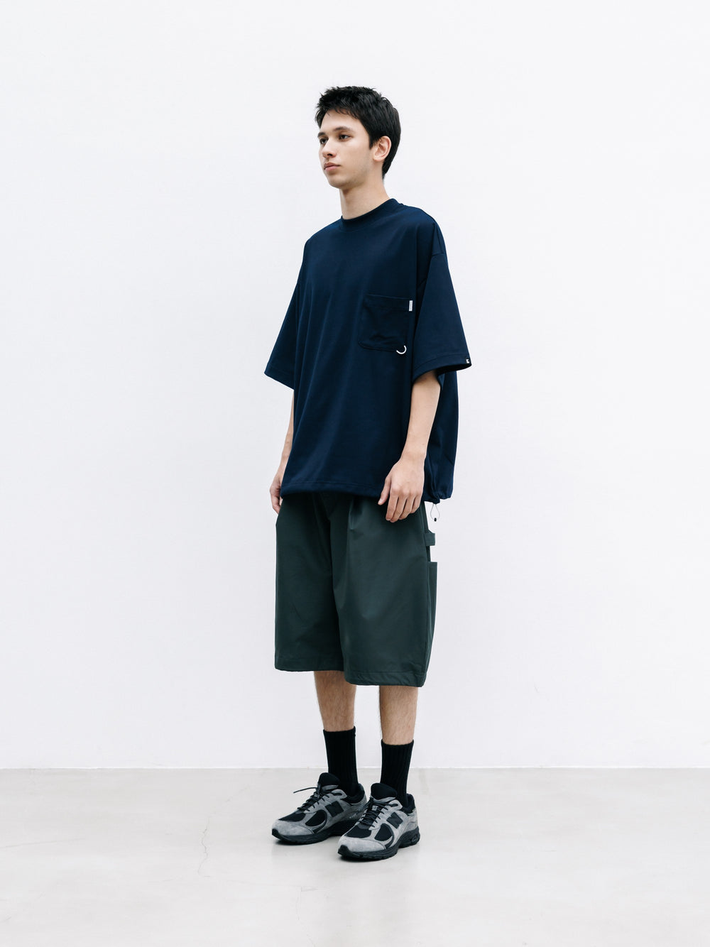 CLESSTE / Tech Pocket S/S T-Shirt (Navy)