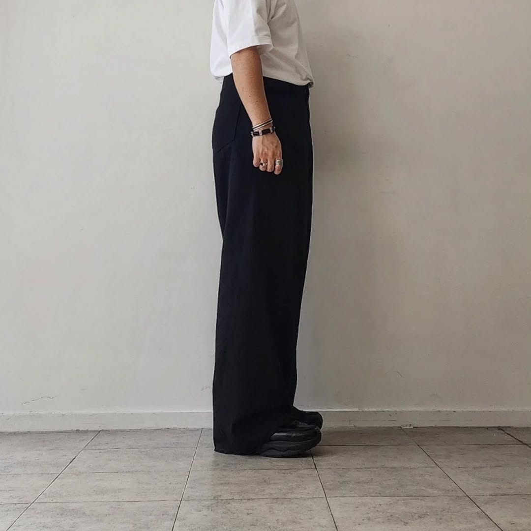 SABY / Tuck Baggy Type 3 - Bishu Japan Nep Wool Fab -