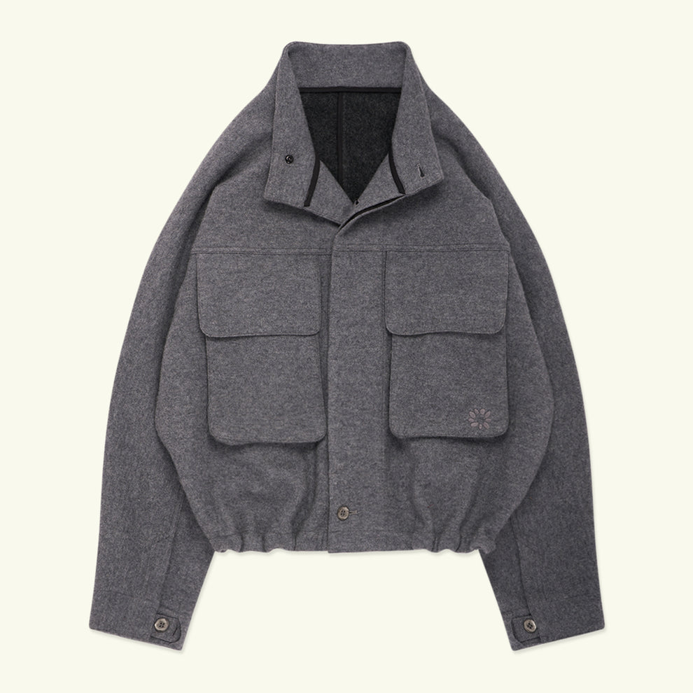 GANDER / Wool Peveril Jacket (Grey)