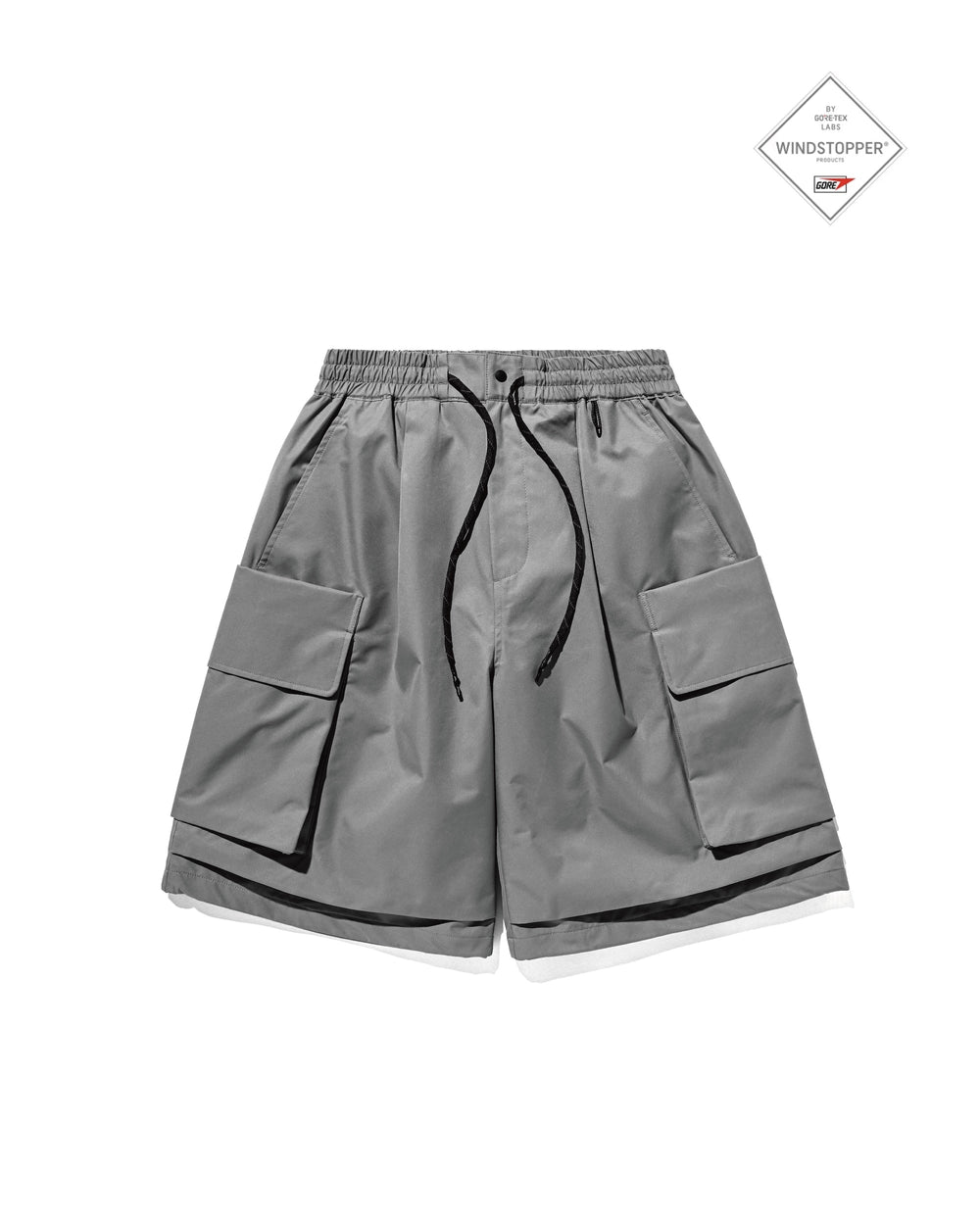 CLESSTE / +Phenix Windstopper ® By Gore-tex Labs City Military Half Pants (Charcoal Gray)