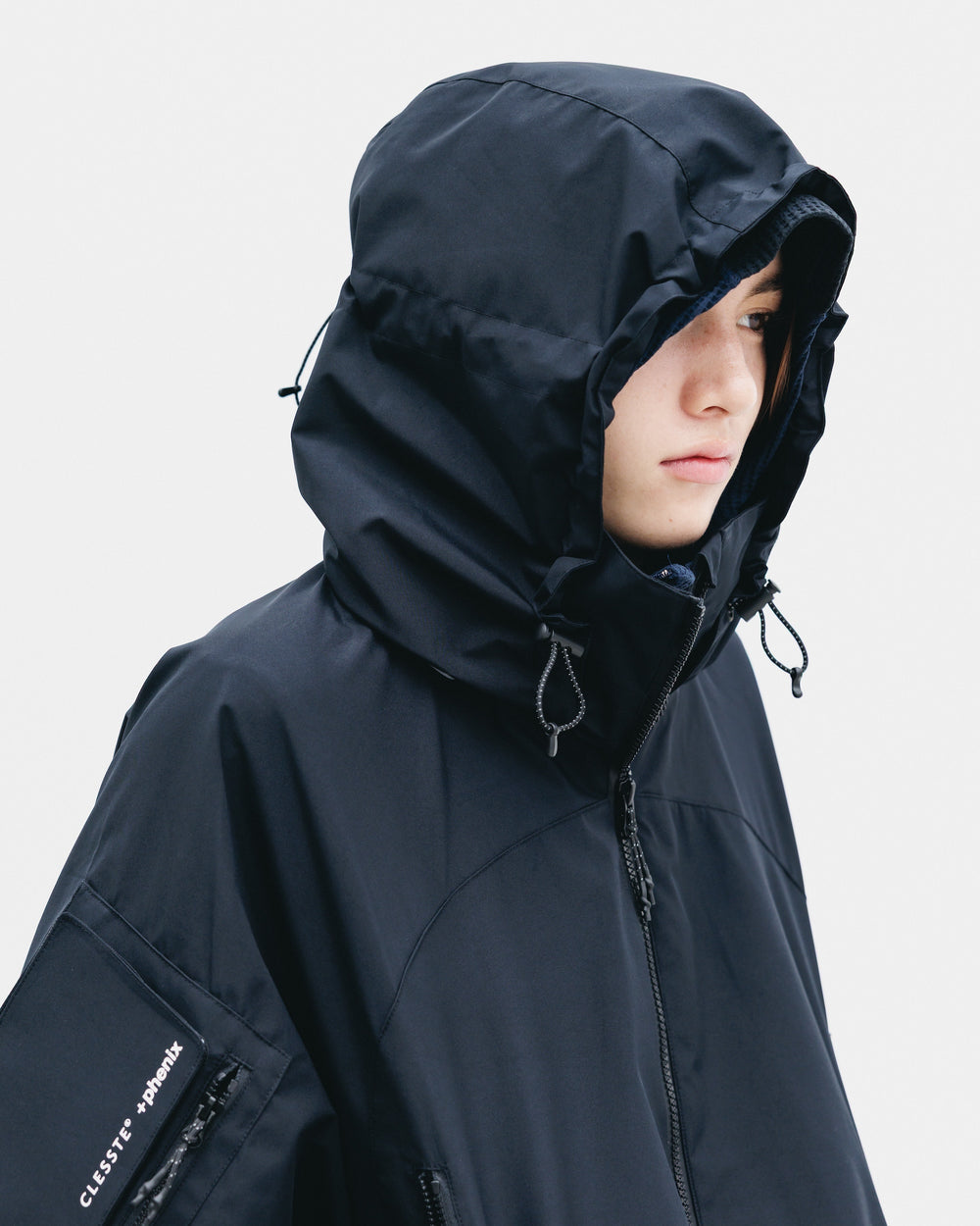 CLESSTE / +Phenix Windstopper ® By Gore-tex Labs City Military Jacket (Black)