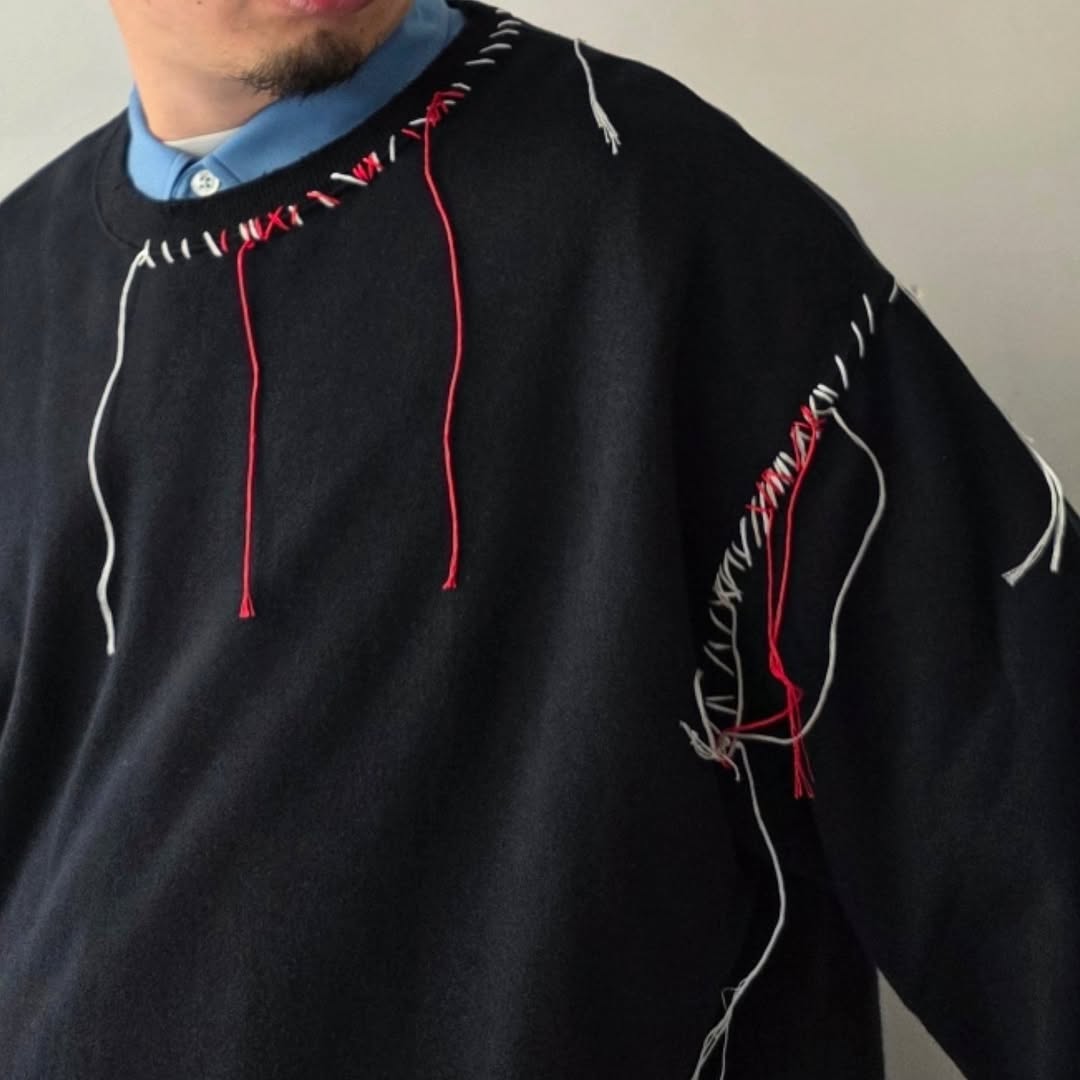 DISCOVERED / Looping Sweat (Black)