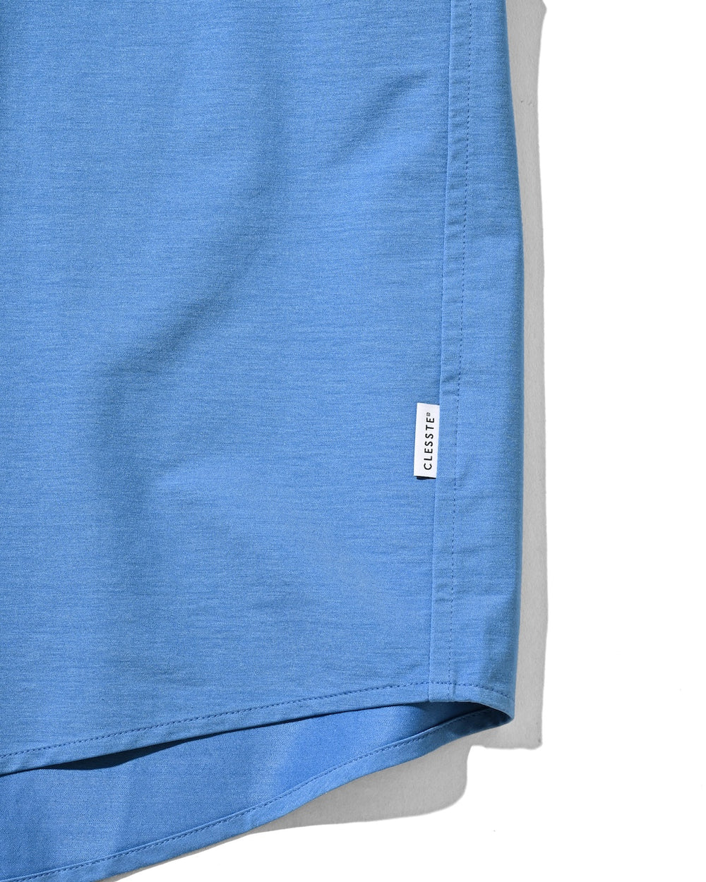 CLESSTE / 46G Knit Everyday S/S Shirt (Sax Blue)