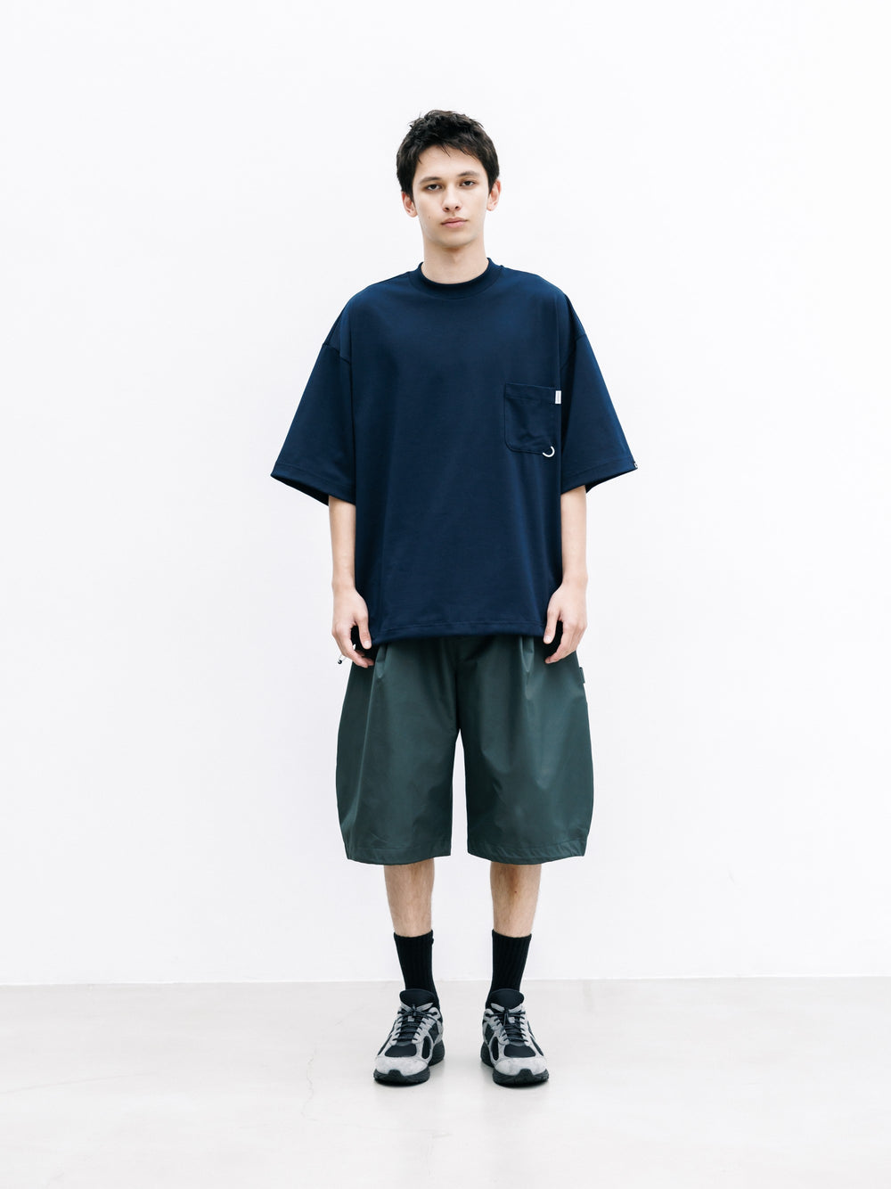 CLESSTE / Tech Pocket S/S T-Shirt (Navy)