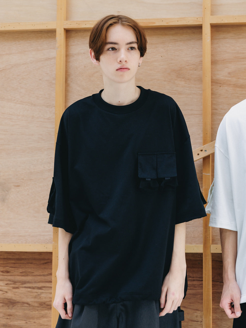 CLESSTE / Multi Pocket S/S T-Shirt (Black)