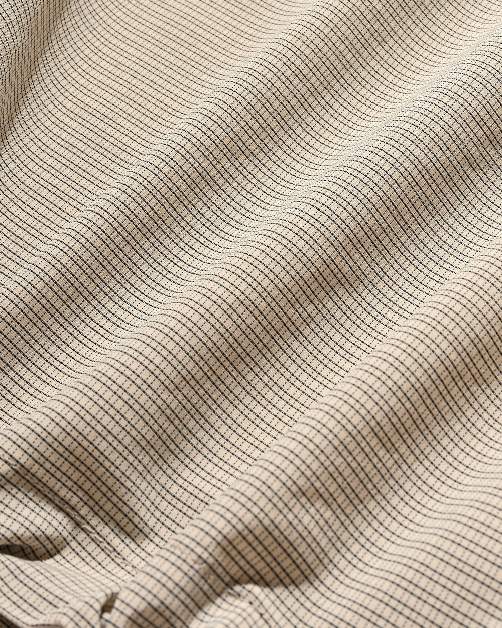 CLESSTE / Mini Plaid S/S Pullover Shirt (Beige)