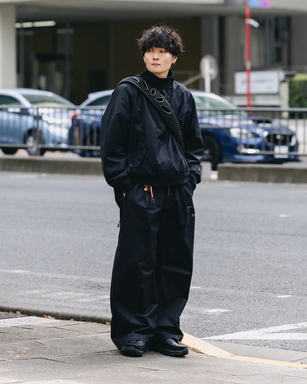 CLESSTE / +Phenix Windstopper® By Gore-Tex Labs Twill City Harrington Jacket (Black)