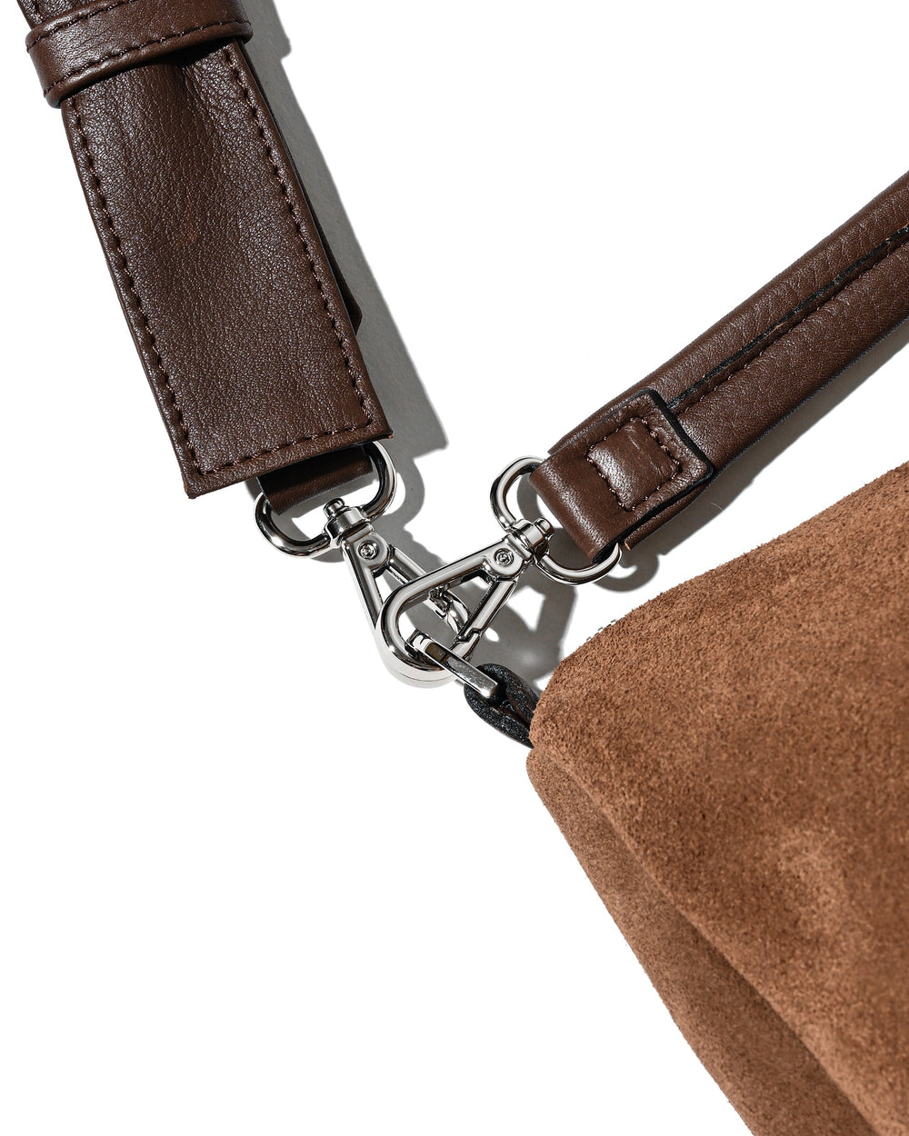 CLESSTE / Suede Day Off Bag Large (Brown)