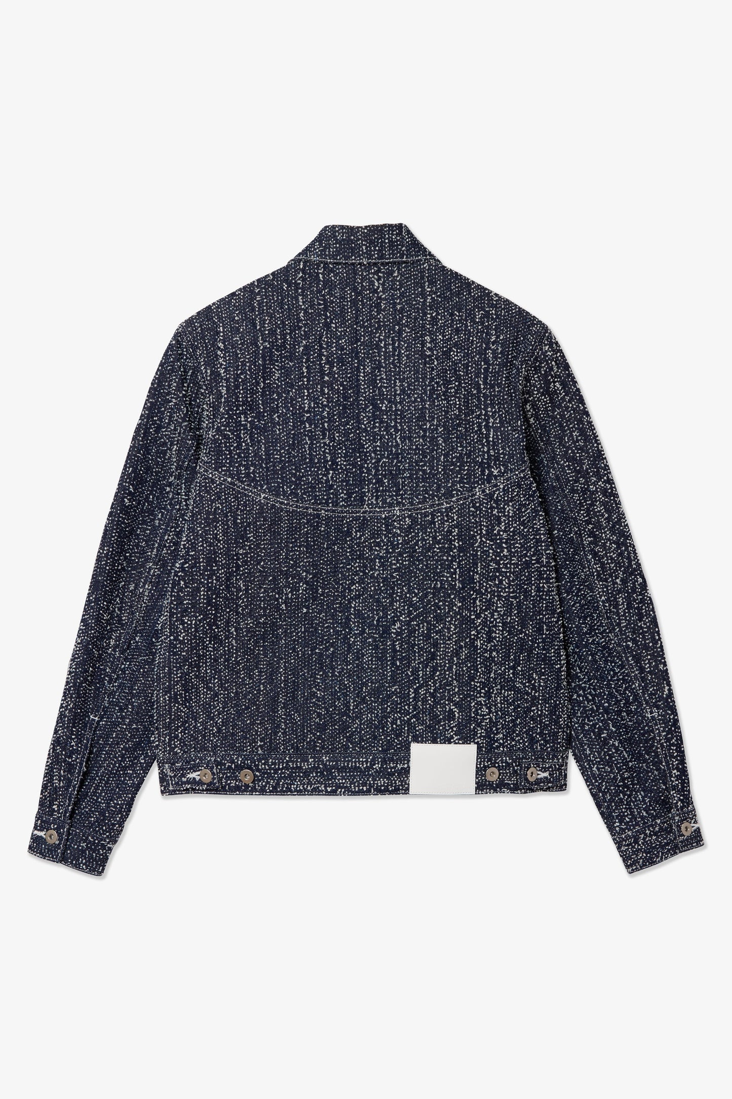 SAGE NATION / Denim Jiji Jacket - Indigo Snow Nep